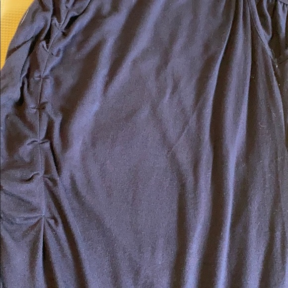 Woman’s navy blue top Baraschi size S sleeveless - Picture 9 of 9